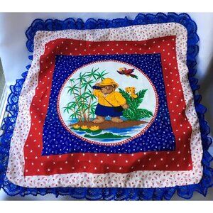 Paddington Bear Decorative Pillow Case Cover Paddington on Safari Exploring